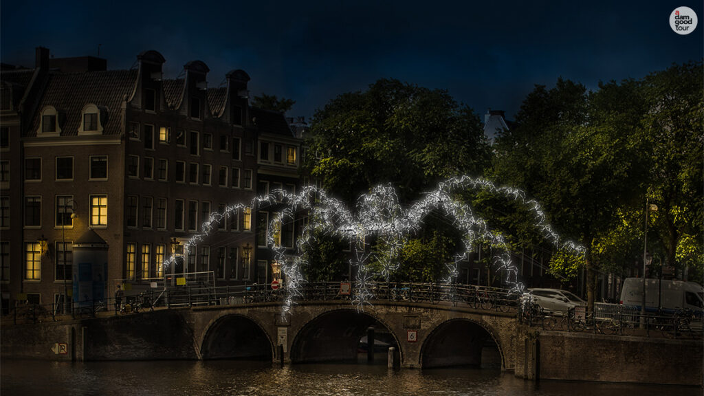 Winter wandeling Amsterdam